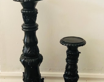 DECORATIVE Vintage PEDESTALS. Home decor from the 70’s. 2 sizes to choose from. Ships from CANADA
