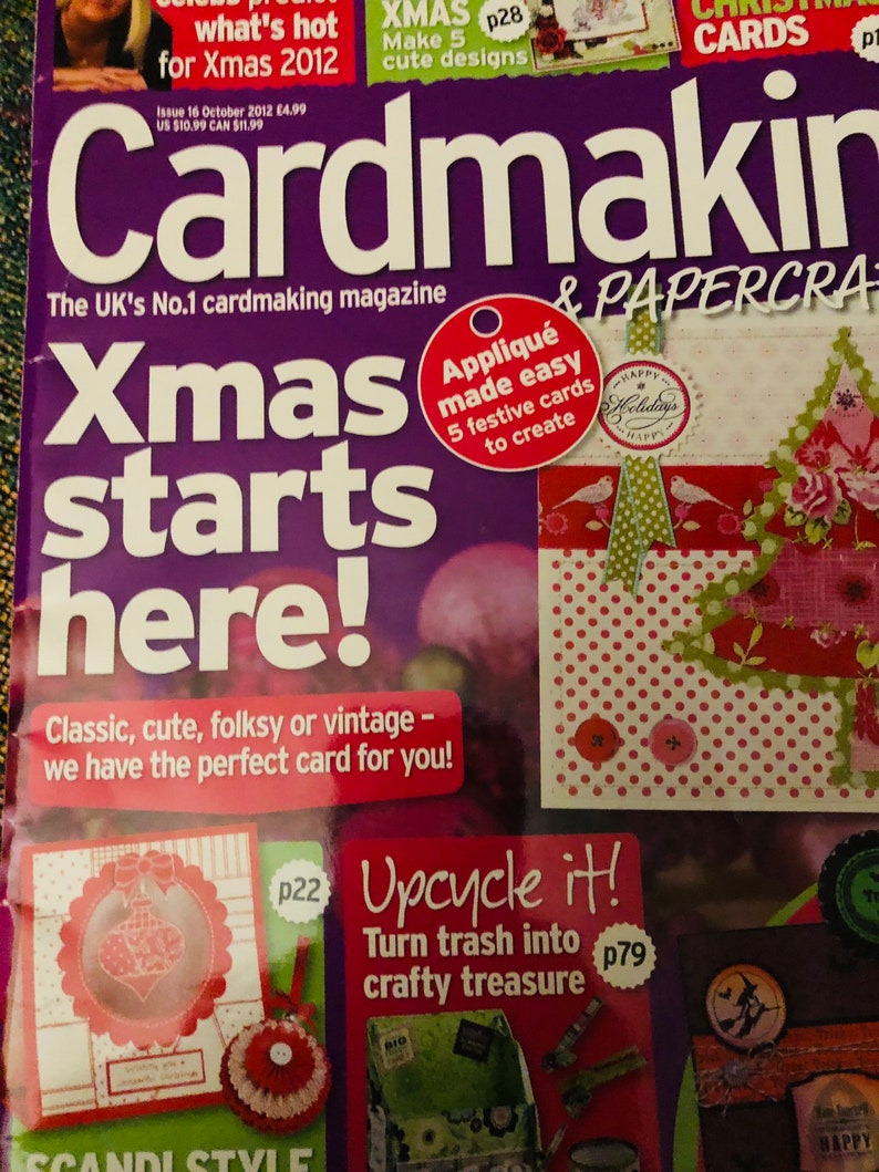 CARDMAKING and PAPERCRAFT UK s Number 1 Card Making Magazine Etsy