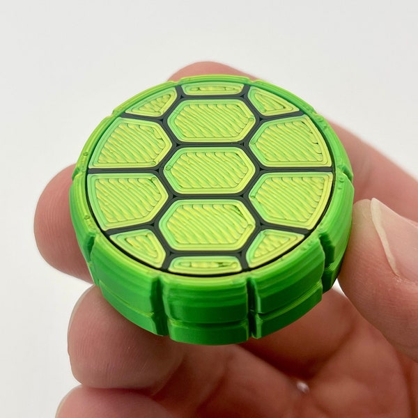 OG Flipster | Reptilian | EDC Flip Tricks Premium Fidget -Dual Sided (Quiet Side / Loud Side) Magnetic Slider - Haptic Pop Coin