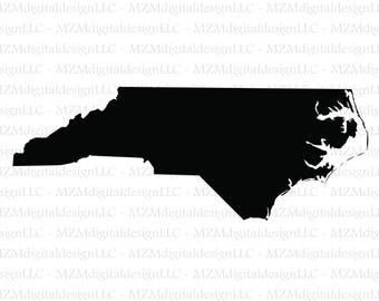 Download North carolina svg | Etsy