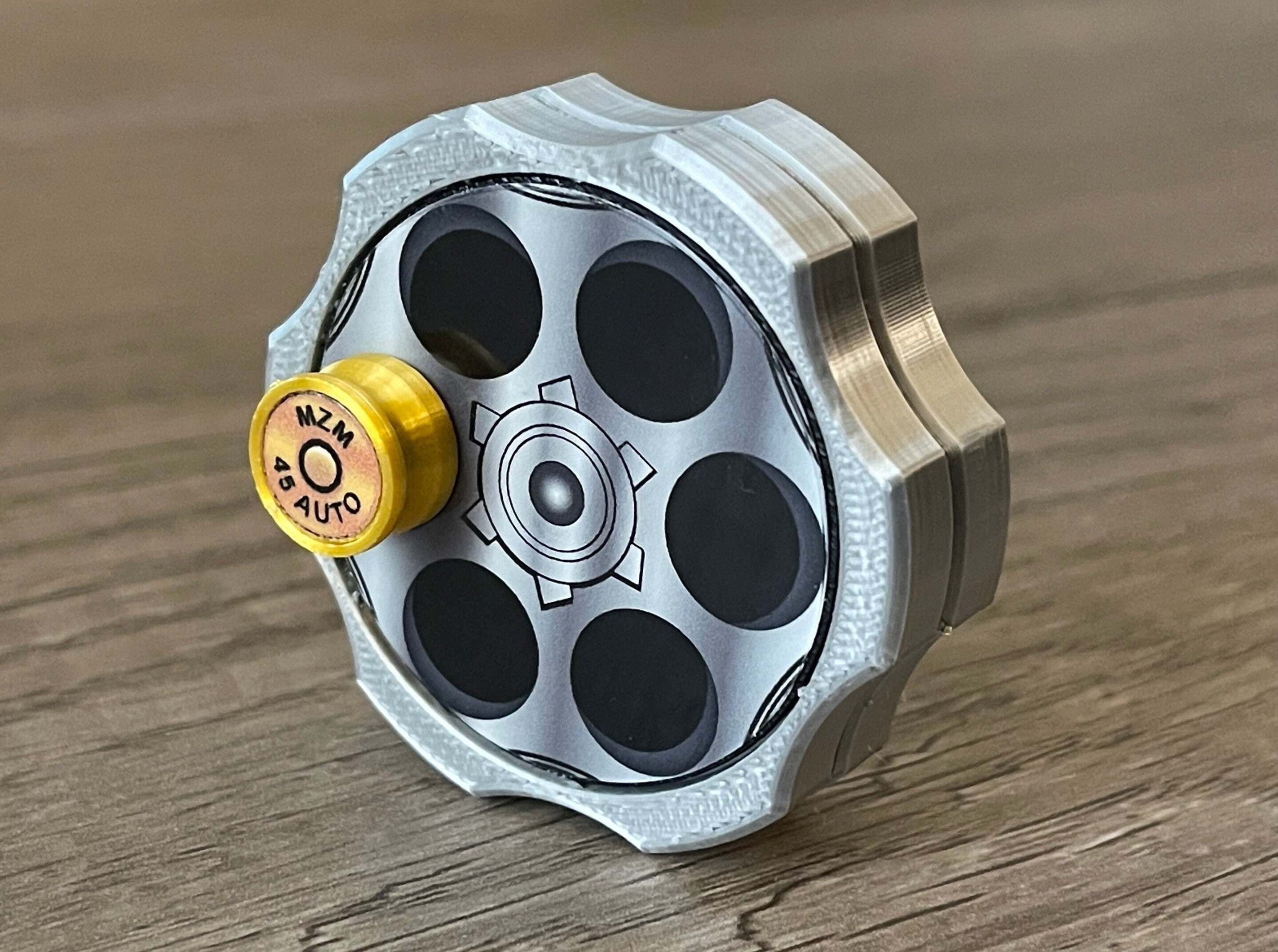 6 Shot Revolver W Moveable Shell Premium Edc Haptic Etsy Denmark