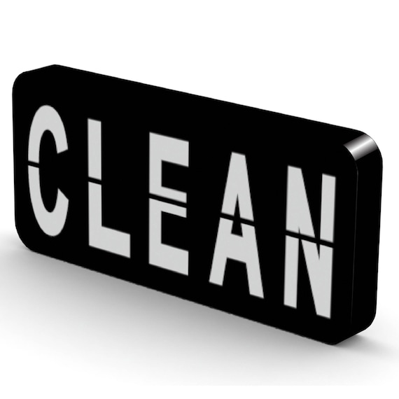 Reversible Double Sided Clean Dirty Dishwasher Magnet Flip Sign Super  Strong Durable, Waterproof Reversible Dishwasher Magnet Minimalist 