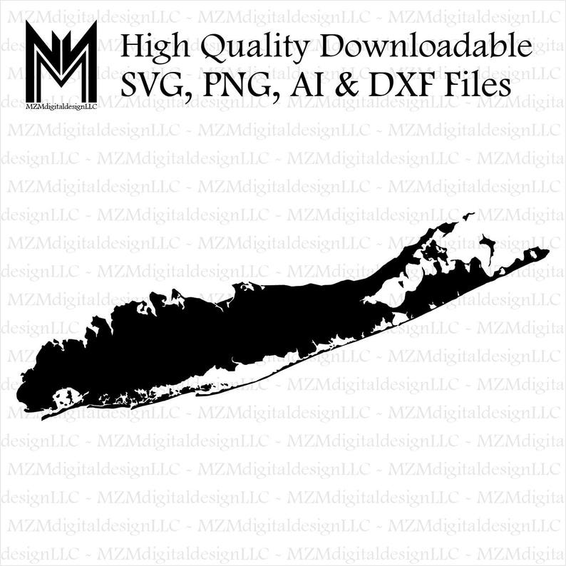 png NY ai and dxf Files -For Commercial /& Personal Use- SVG for Cricut Silhouette and Cameo Long Island Vinyl file New York svg