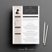 4 page Resume / CV Template + Cover Letter for MS Word | Instant Digital Download | The 'Sultry'