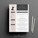 4 page Resume /  CV Template + Cover Letter for MS Word | Instant Digital Download | The 'Sultry' 