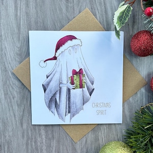 Christmas Spirit Christmas Card