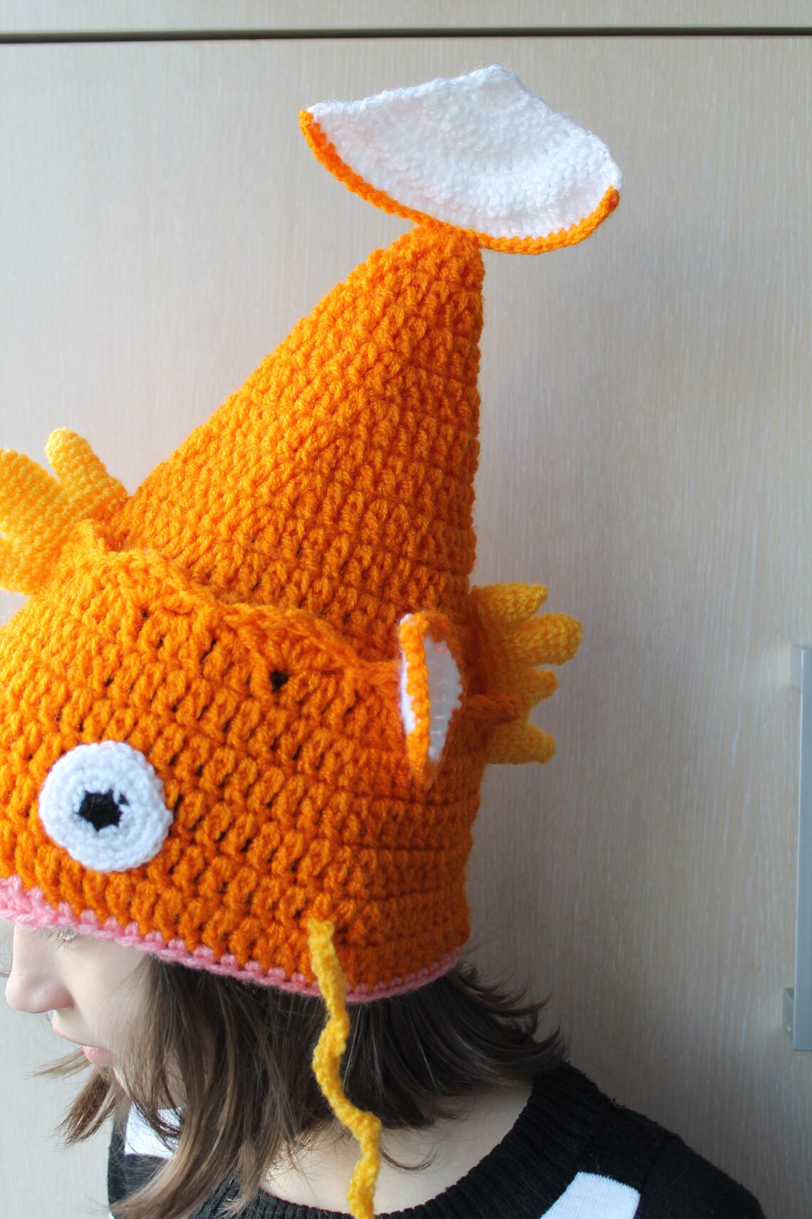 PATTERN Magikarp Slouchy Hat Magikarp Hat Crochet Pattern Etsy