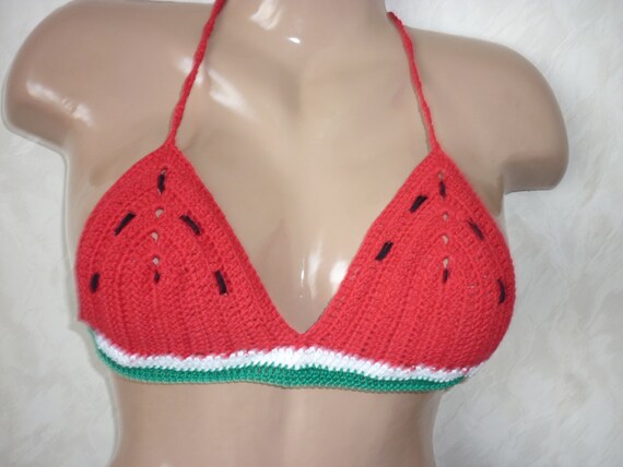watermelon crochet top