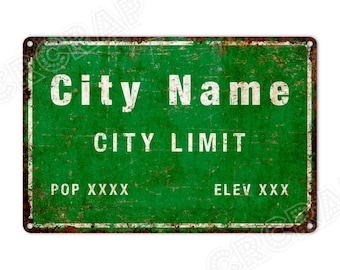 TEXAS  City Limit Sign I Love PORT BOLIVAR 