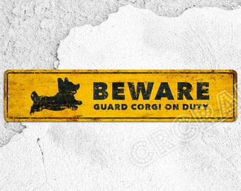 Beware of Dog, Metal Sign, Yard Sign, Gate Sign, Gifts