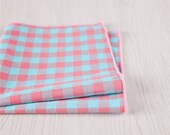 simple cotton pocket squares for adults.multicolor plaid pocket squares.cheap cotton hankies.handkerchiefs for wedding prom hankies+ps19