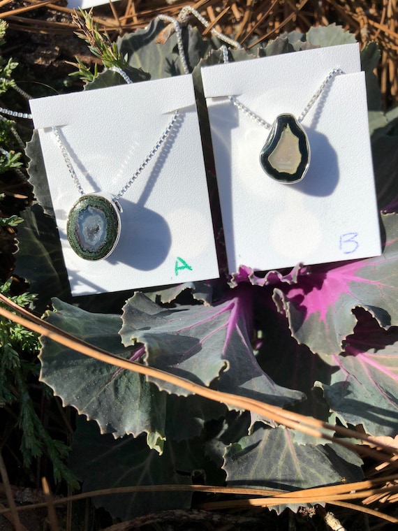 Brighton bar slider pendant Gem