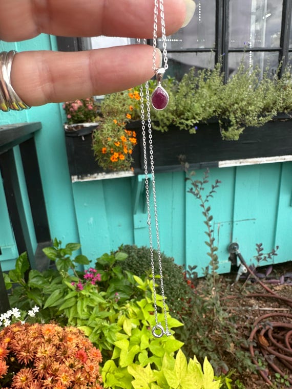 Ruby pendant - image 2