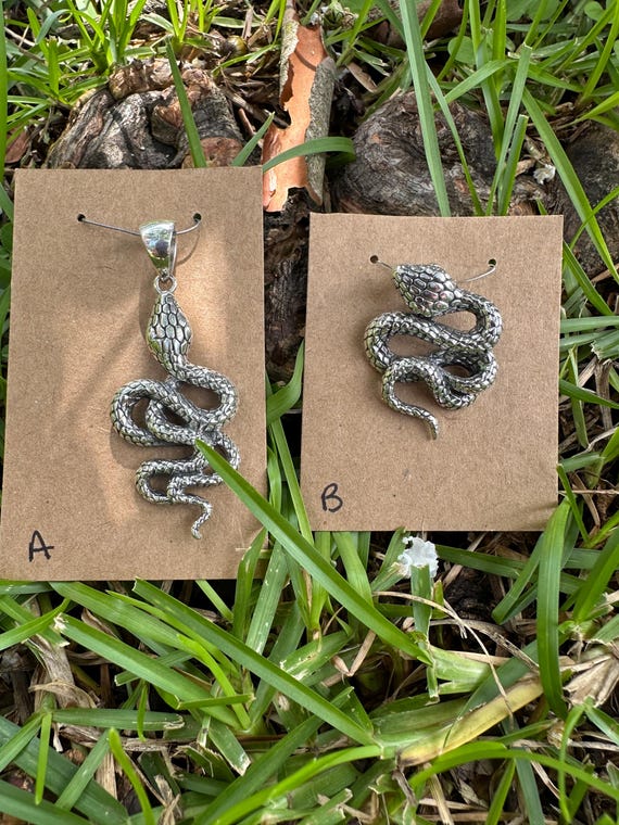 snake pendant