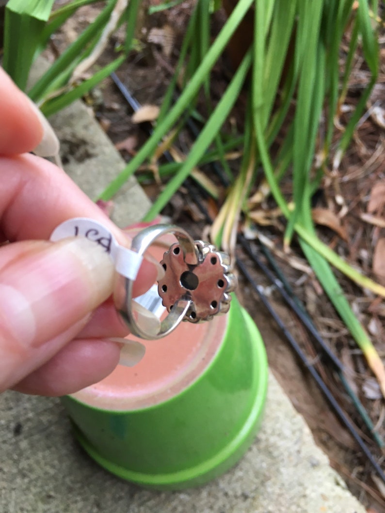 SALE/Rainbow moonstone ring/8-9 image 5