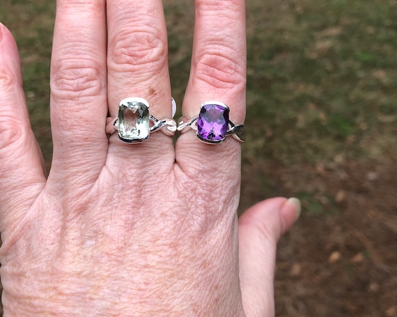Amethyst ring/9