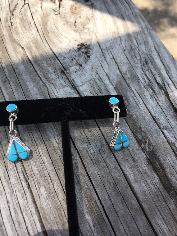 Native American turquoise earrings