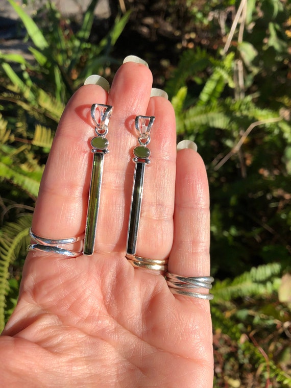 Green tourmaline pendant