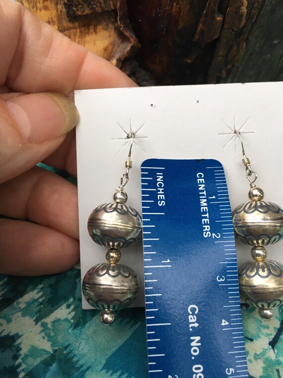 Sterling silver earrings - image 3