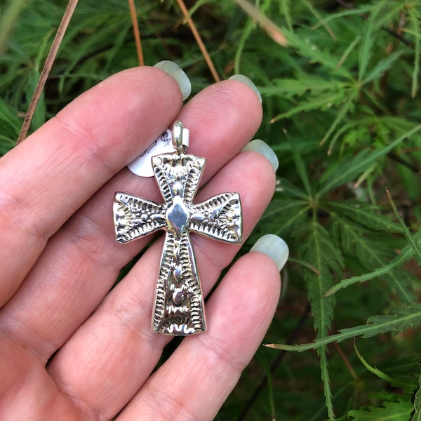 Native American Cross Pendant Etsy