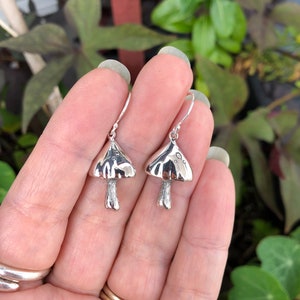 Mushroom earrings