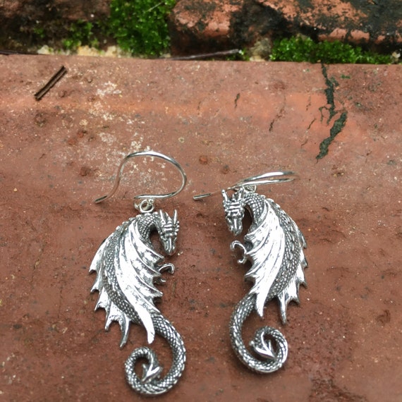 Dragon earrings