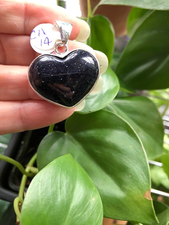 Goldstone heart