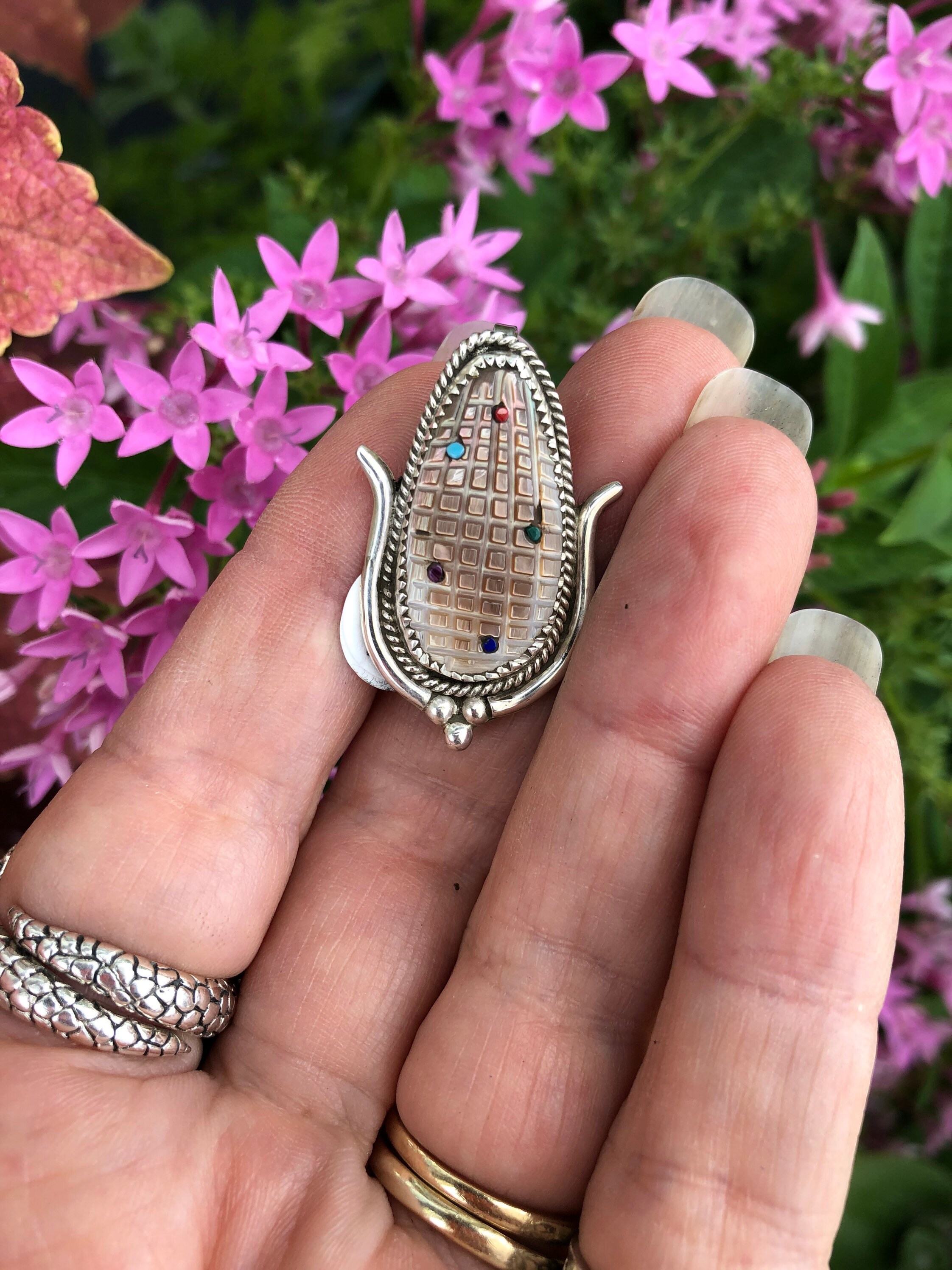 Corn Pendant - Etsy