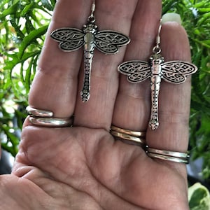 Dragonfly earrings