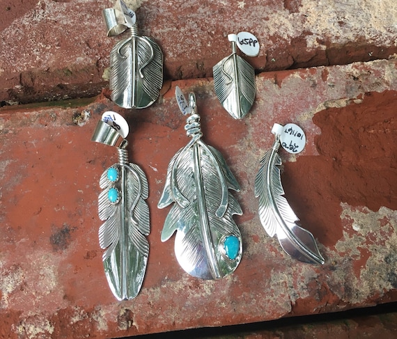 Feather pendant