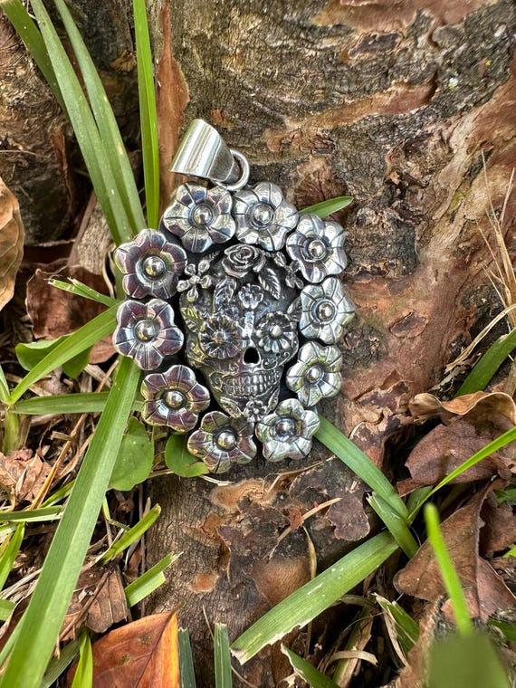 Day of the Dead pendant