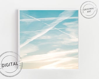 Printable photograph - Nature cloud digital download