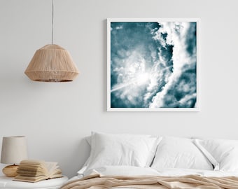 gallery-quality photographic print - Blue Clouds part 1