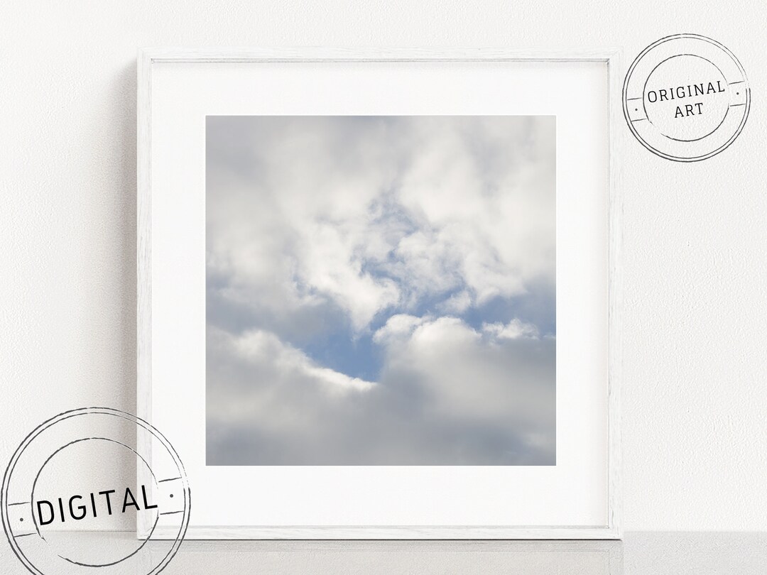 Printable Photograph - Nature Cloud Digital Download - Etsy