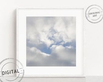 Printable photograph - Nature cloud digital download