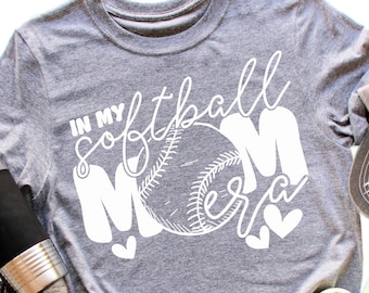 Softball Mom Shirt, Tshirt Women, Happy Mother’s Day, Softball Coach Gift,