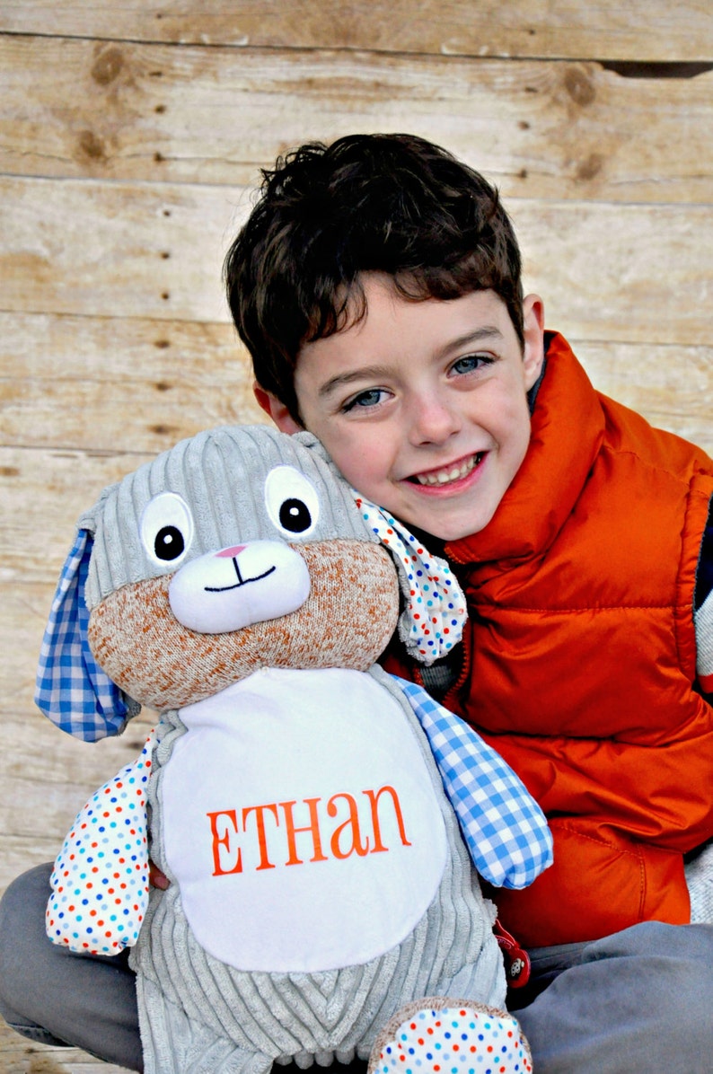 Birth Announcement Stuffed Animal,Cubbies Personalized Stuffed Animal Bunny Easter Bunny Personalized Gift Easter Personalized Bunny