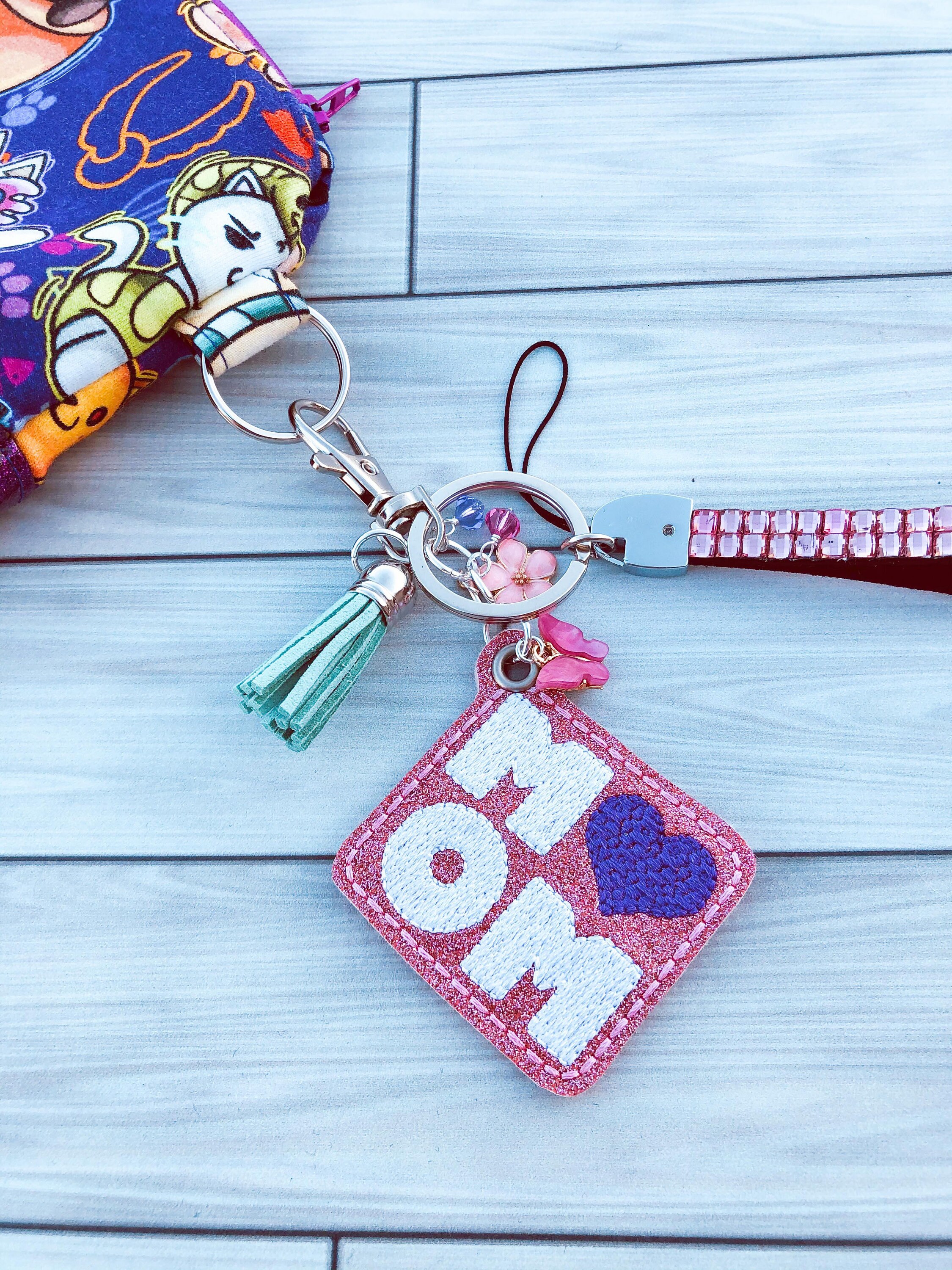Mom Keychain Keychains for Women New Mom Gift Mom Birthday Etsy