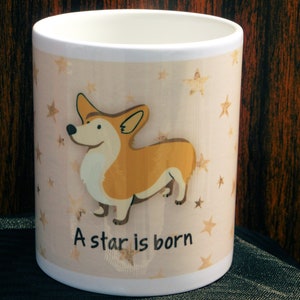 Pembroke Corgi Mug, Taza de café, Regalo para perros, Taza para perros, Amante de los perros, Regalo, Regalo de amistad, Caprichoso, Cartoon Corgi, Pembroke, Taza, Taza para perros
