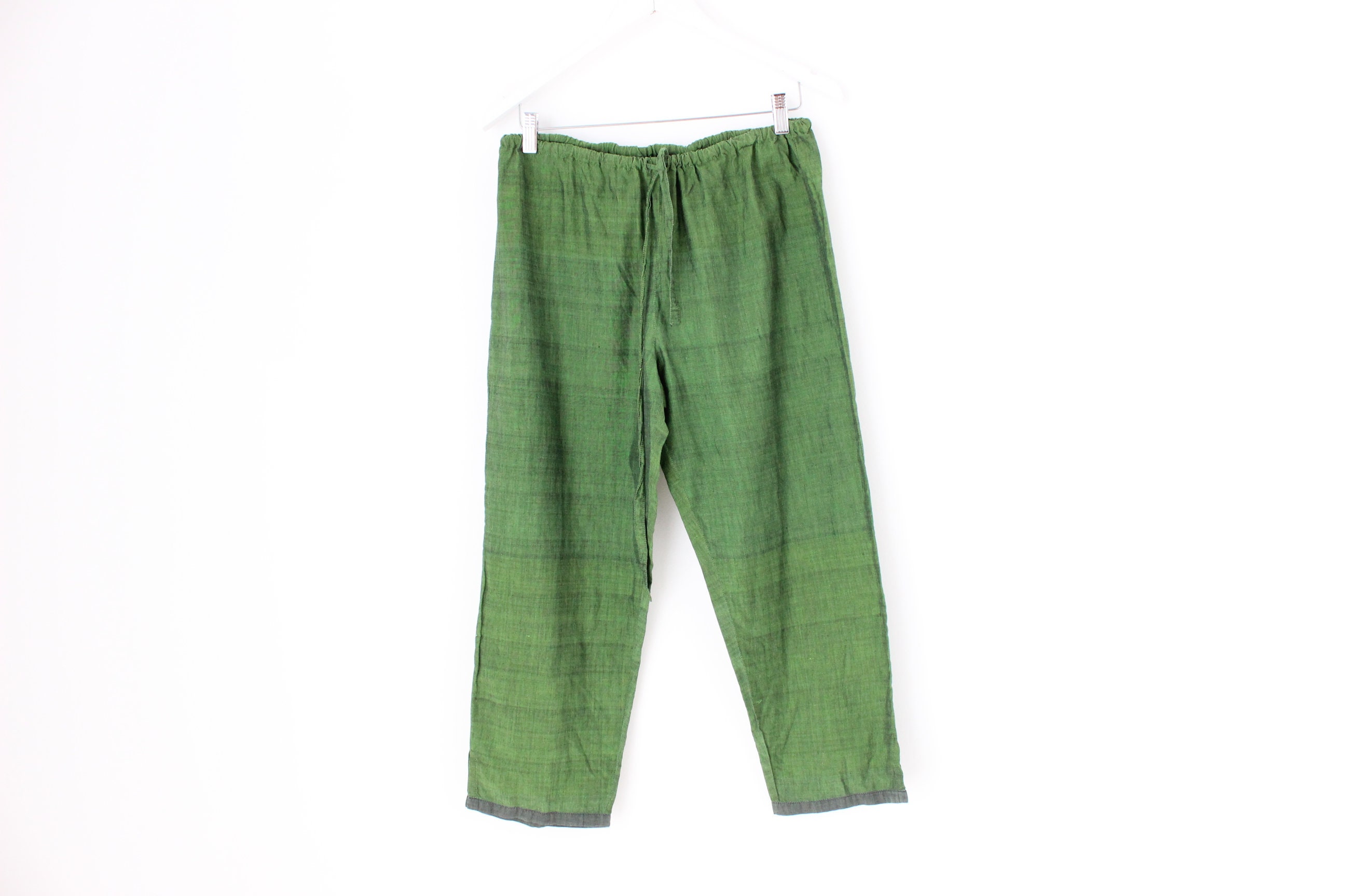 Green striped deals jeans