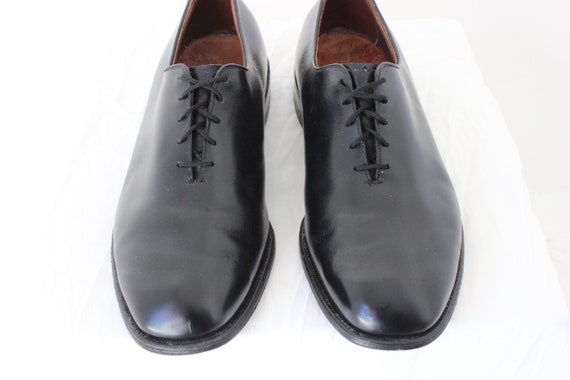 Allen Edmonds Wallis Black Leather Brogue Lace-Up Oxfords s-l400.jpg main image 3