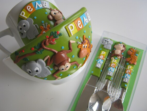 personalized baby dinnerware sets