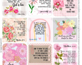 Digital-Love Bible verse and Hymn Cards