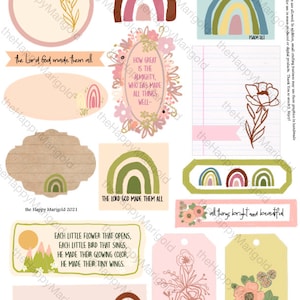 Digital-All Things Bright & Beautiful Kit
