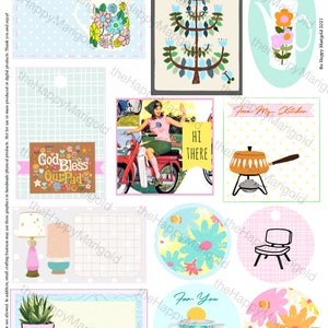 Digital-Mid-Century Days Kit