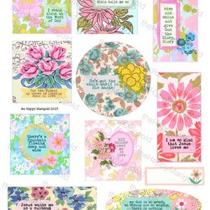 Digital-Bible Song Card Set