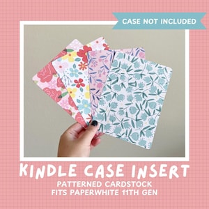 Kindle Insert For Clear Case: Kindle Paperwhite, Kindle Paperwhite, e-Reader Einschub für Kindle Paperwhite, Kindle Paperwhite, 2017 und 2021