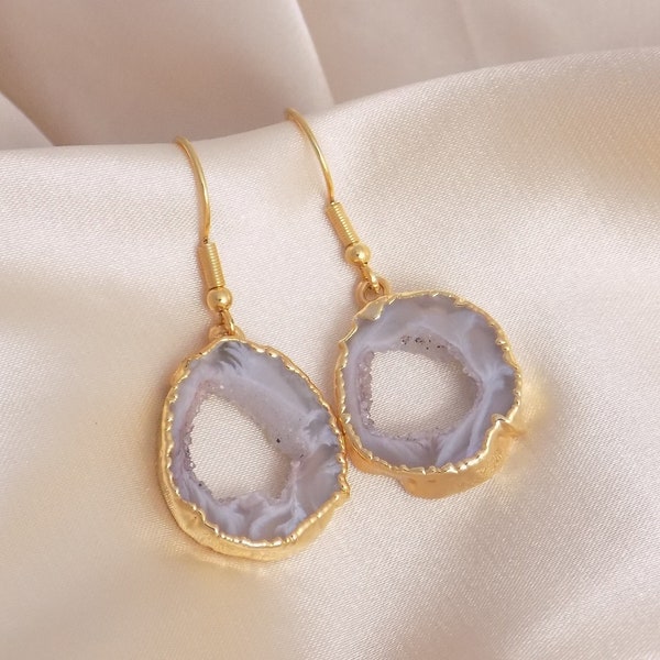 Geode Earrings - Etsy