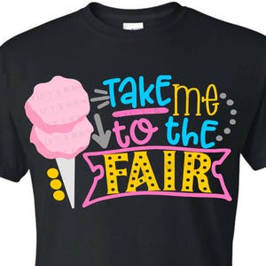 Take me to the fair svg | fair svg | county fair svg | cotton candy svg | fair svg |county fair design svg | county fair party | sublimation