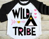 Wild Tribe SVG, DXF, EPS, png Files for Cutting Machines Cameo or Cricut tribe svg arrow svg toddler girl svg wigwam svg